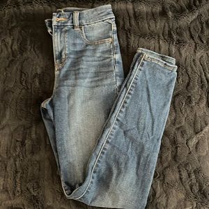 American Eagle Curvy hi-rise jeggings size 0